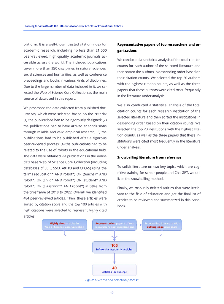 联合国教科文组织：人工智能为全民学习所用？100篇有影响力的教育机器人学术论文手册（英文版）_第10页