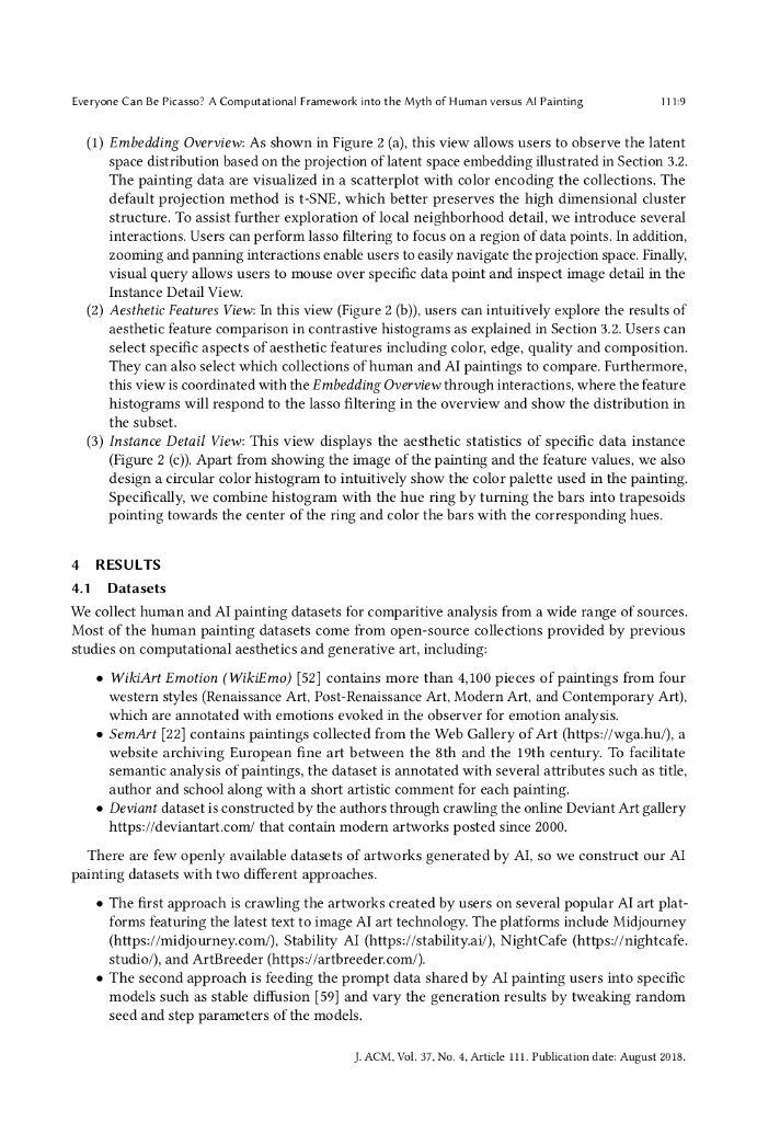 每个人都能成为毕加索？探究人类与人工智能绘画神话的计算机框架（英文版）_第9页