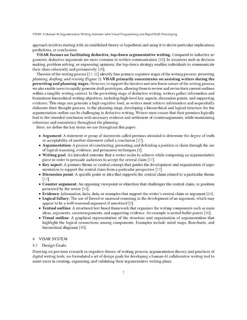 VISAR：具有可视化编程和快速草稿原型设计的人工智能辩论写作助手（英文版）_第7页