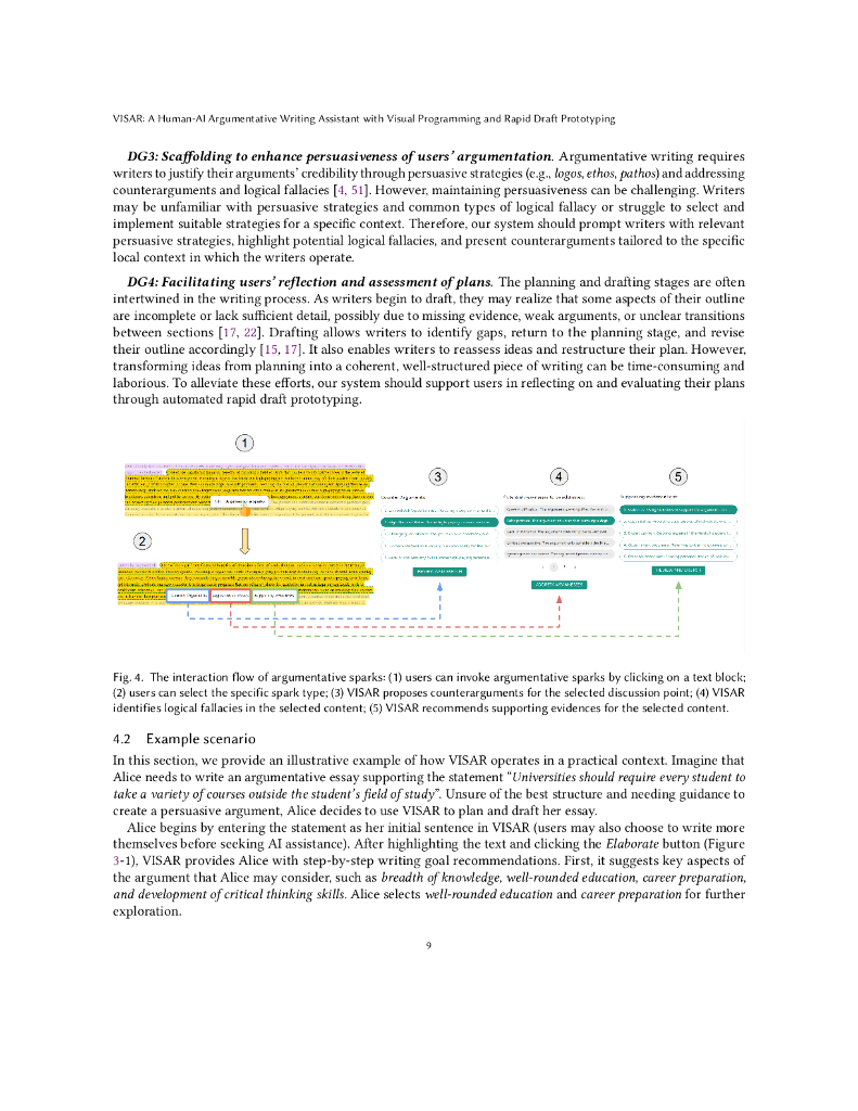 VISAR：具有可视化编程和快速草稿原型设计的人工智能辩论写作助手（英文版）_第9页