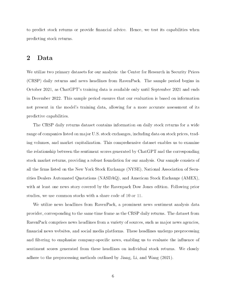 ChatGPT 能否预测股价波动？回报可预测性与大型语言模型（英文版）_第6页