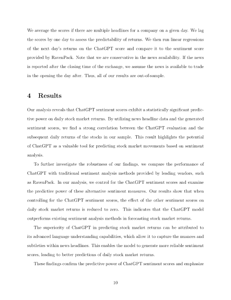 ChatGPT 能否预测股价波动？回报可预测性与大型语言模型（英文版）_第10页