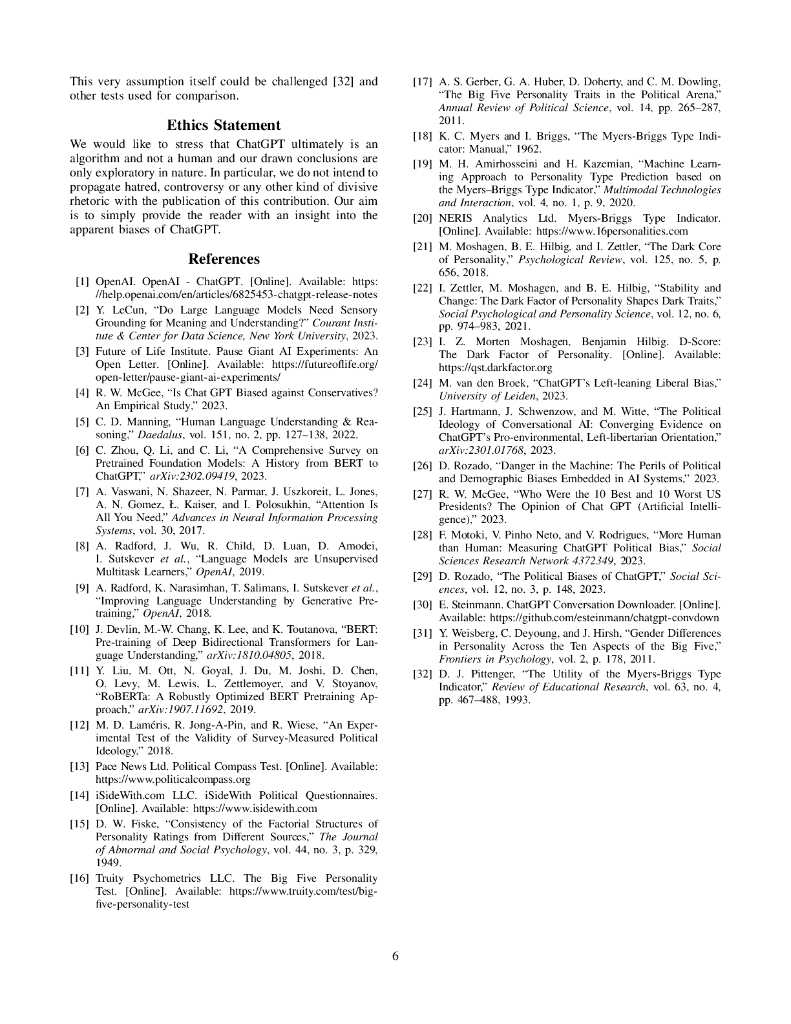 ChatGPT 的自我认知和政治偏见（英文版）_第6页