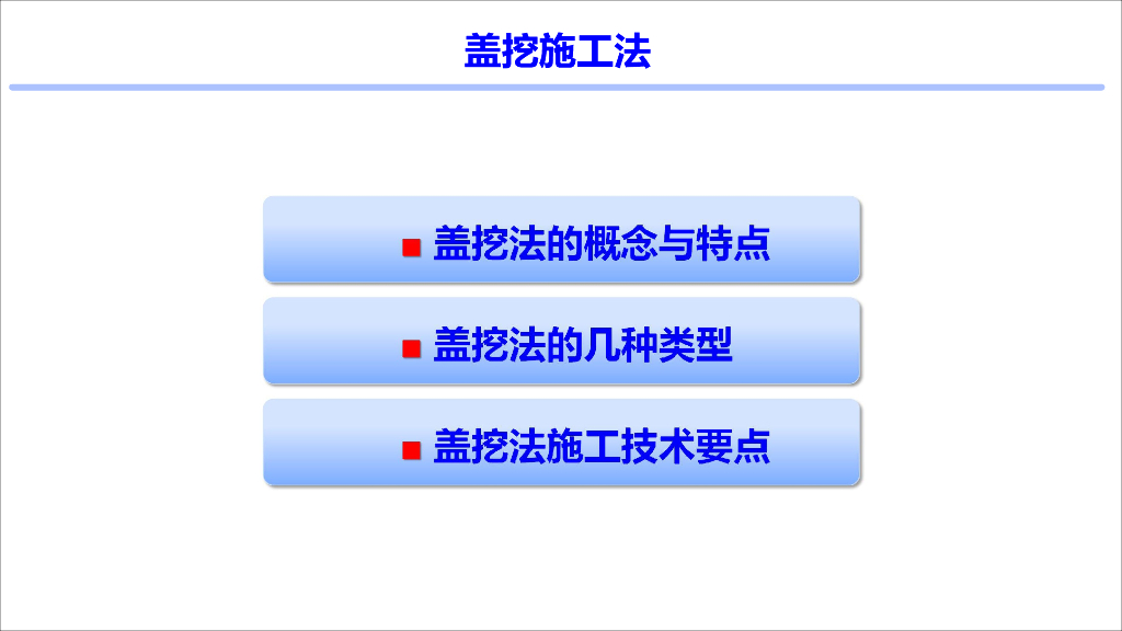 盖挖法施工工艺简易介绍PPT+2册