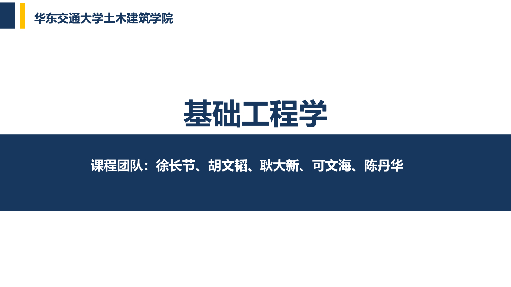 基础工程学挡土结构基坑工程简介PPT