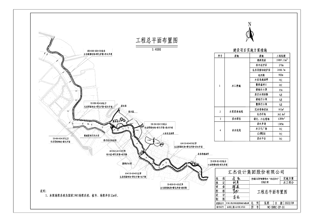 水美湘村实施方案图纸2022+60P