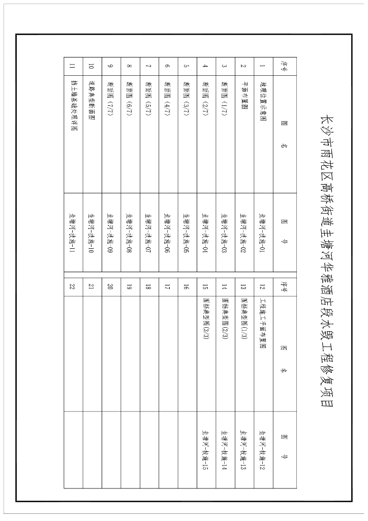 水毁工厂修复项目图纸2019+16P