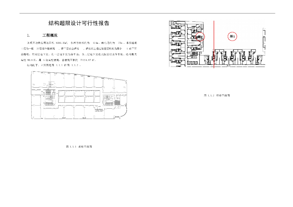 某超限建筑可行性研究报告