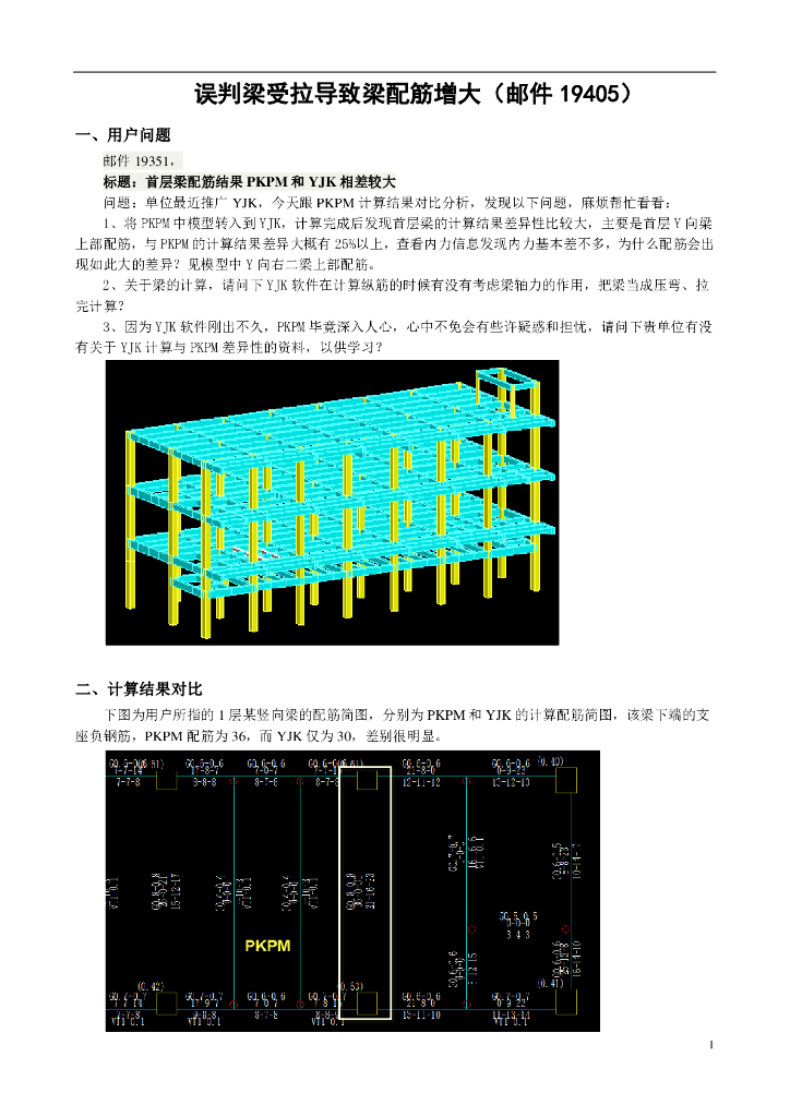 误判梁受拉导致梁配筋增大解决方案PDF