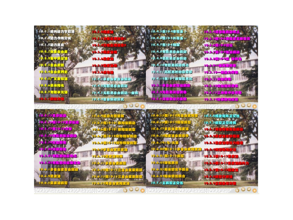 名校结构力学结构动力学讲义112页