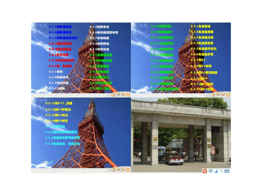 名校结构力学矩阵位移法讲义57页