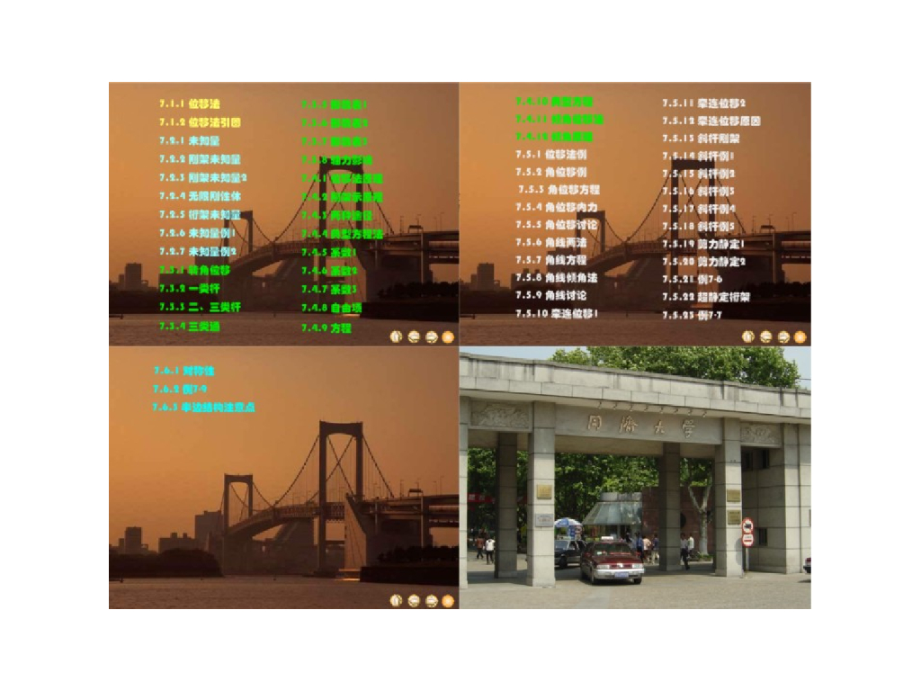 名校结构力学位移法讲义76页