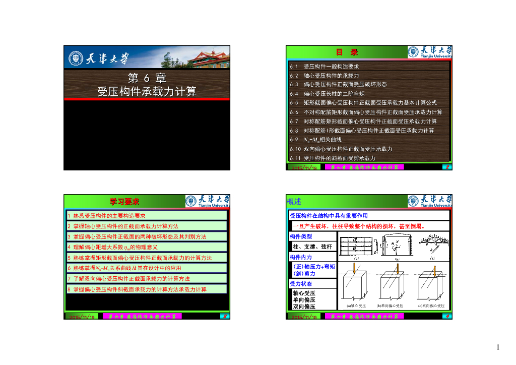 受压构件承载力计算（136P）