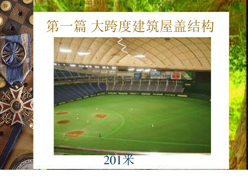 大跨度建筑屋盖结构