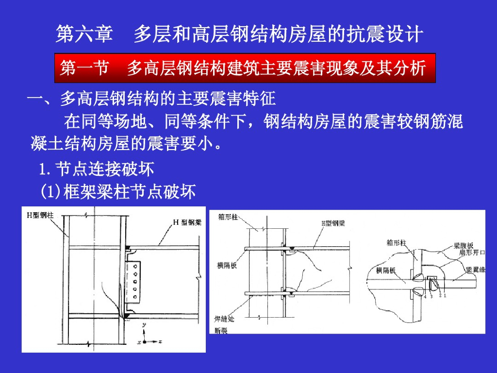 多层和高层钢结构房屋的抗震设计（PDF，共73页）