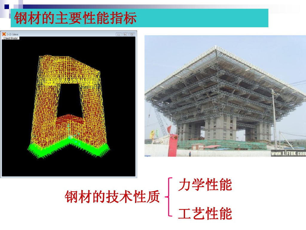 钢材的主要性能指标