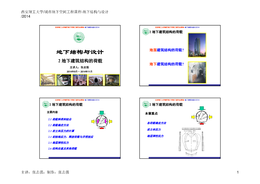 地下建筑的结构荷载（PDF，112页）