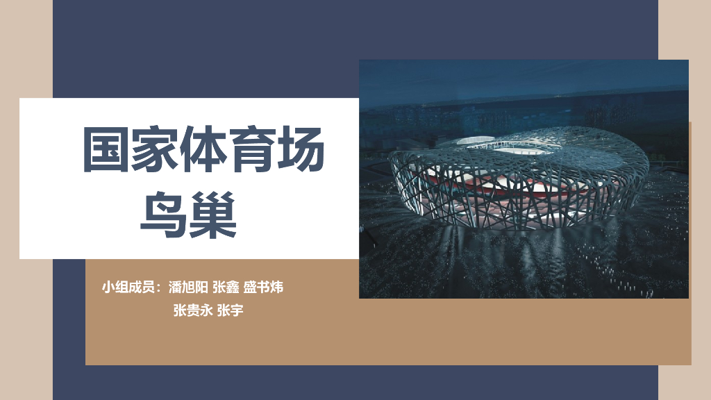 国家体育馆-鸟巢结构介绍
