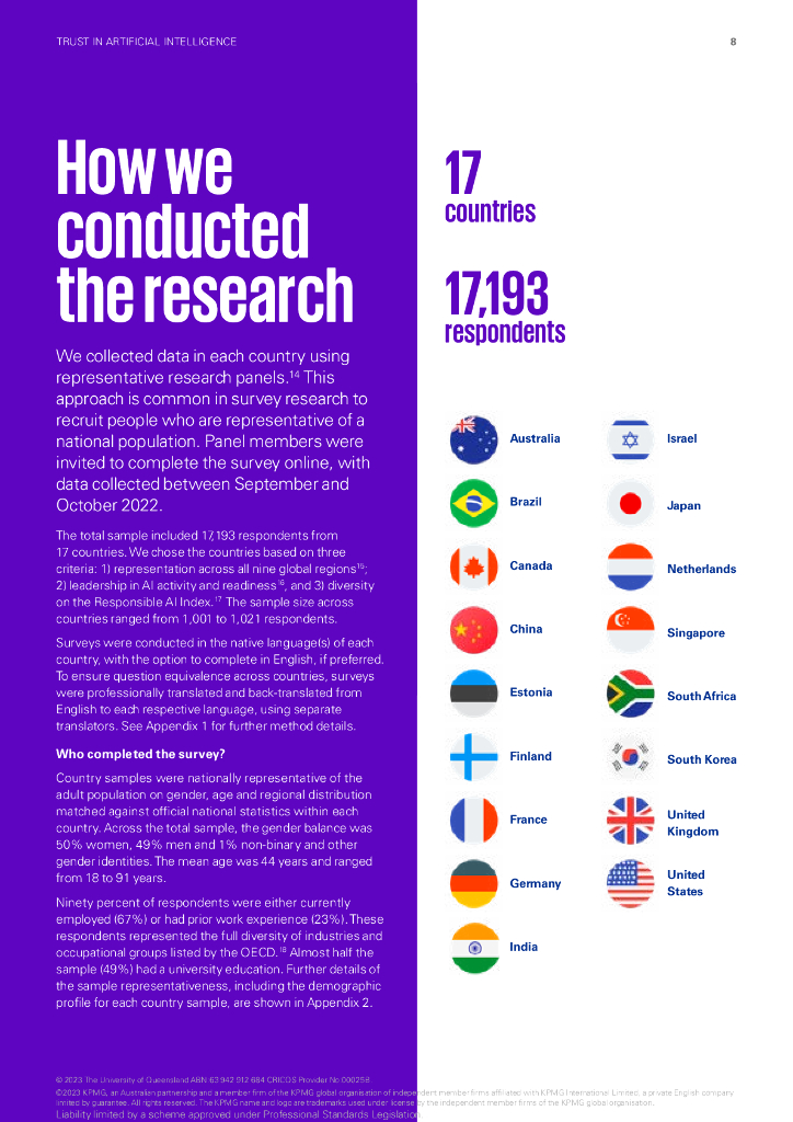 毕马威：2023人工智能信任全球洞察（英文版）_第10页