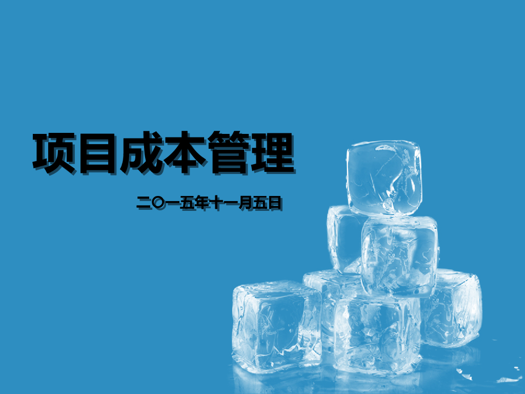 建设工程项目成本管理