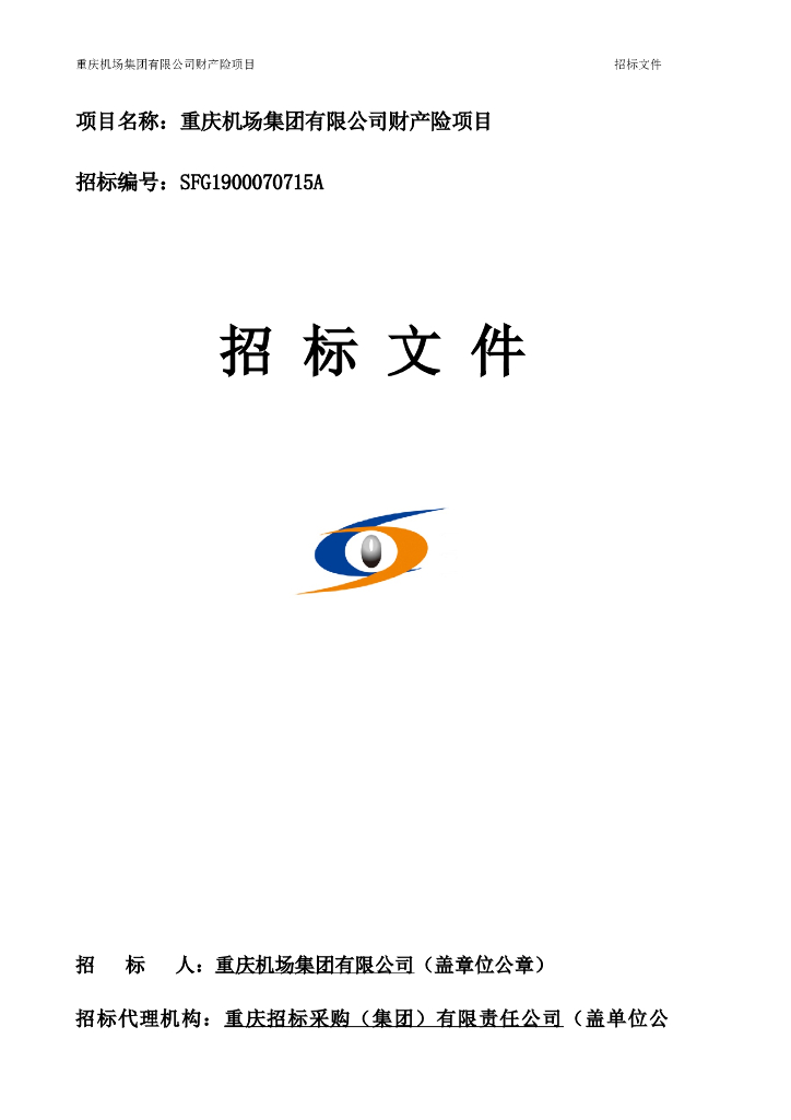 财产险项目招标文件