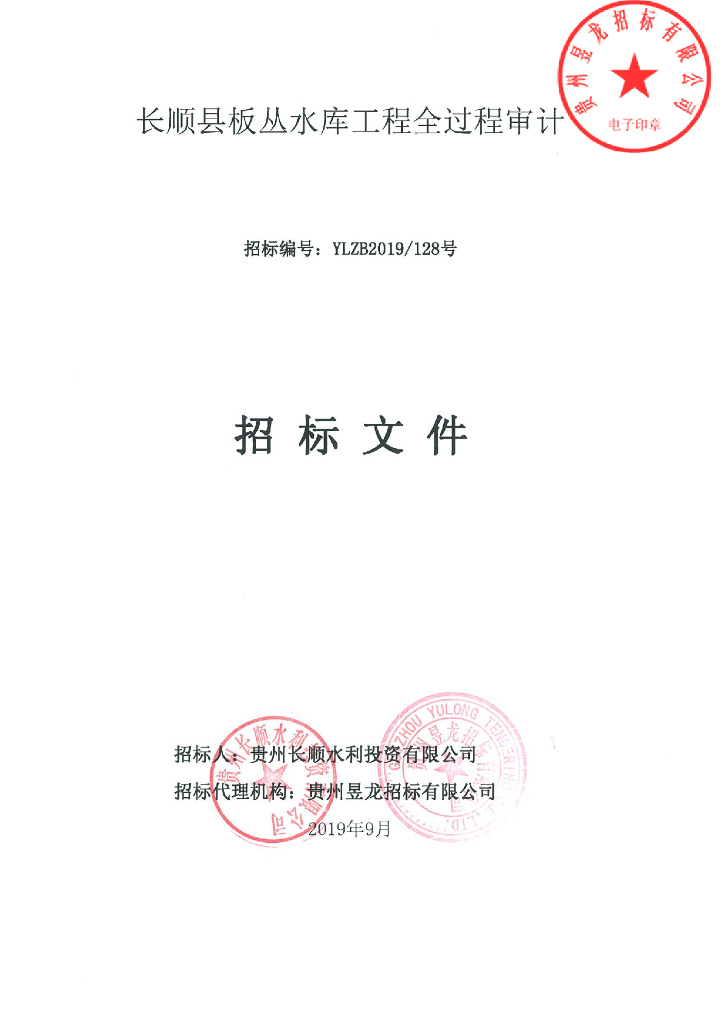 水库工程跟踪审计招标文件(PDF格式)