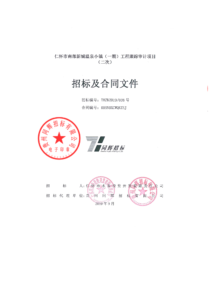 跟踪审计项目（二次）招标文件（定稿）