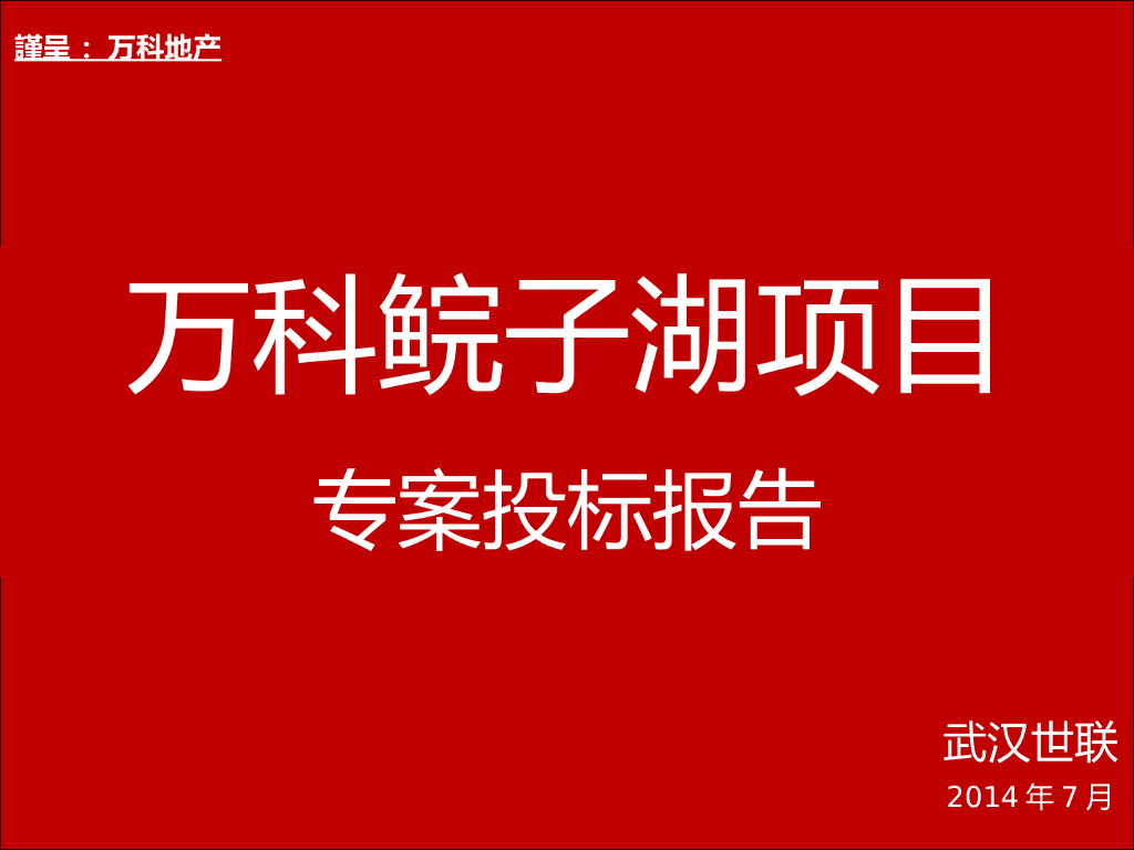 【知名地产】鲩子湖项目投标方案（共168页）