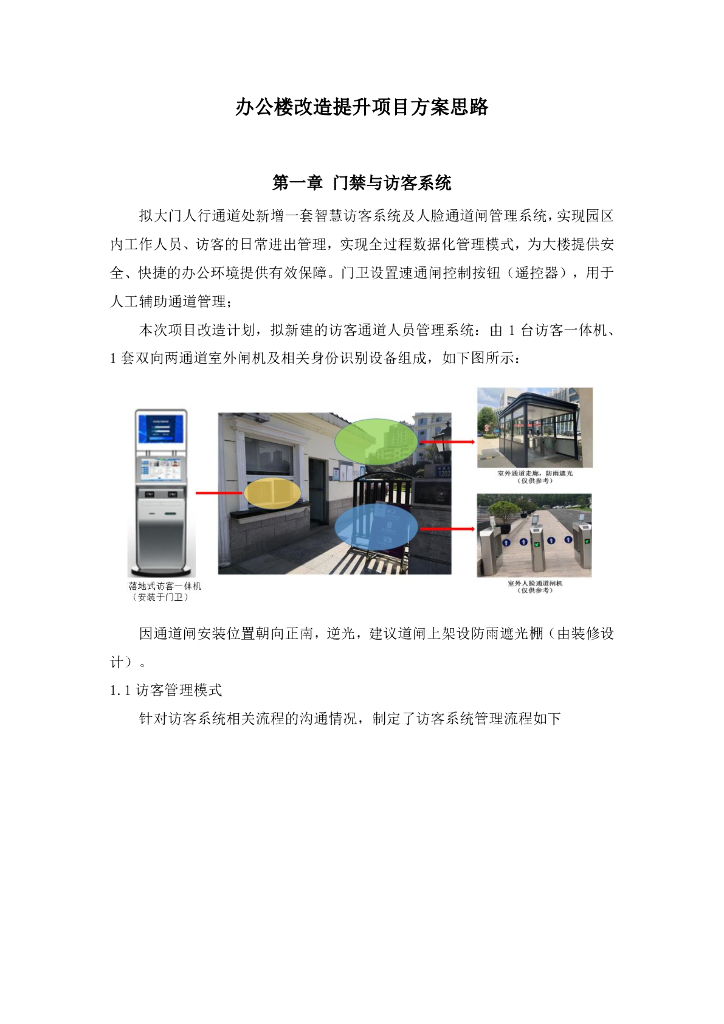某办公楼智能化改造方案及报价