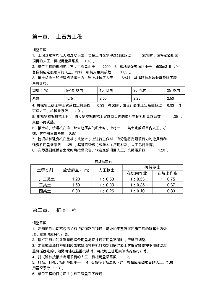 甘肃省建筑与装饰装修定额系数调整总结