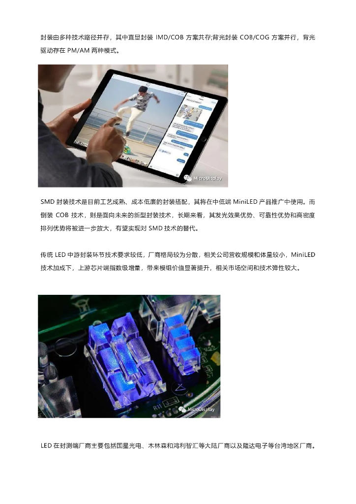 MiniLED 产业链全景解析_第6页