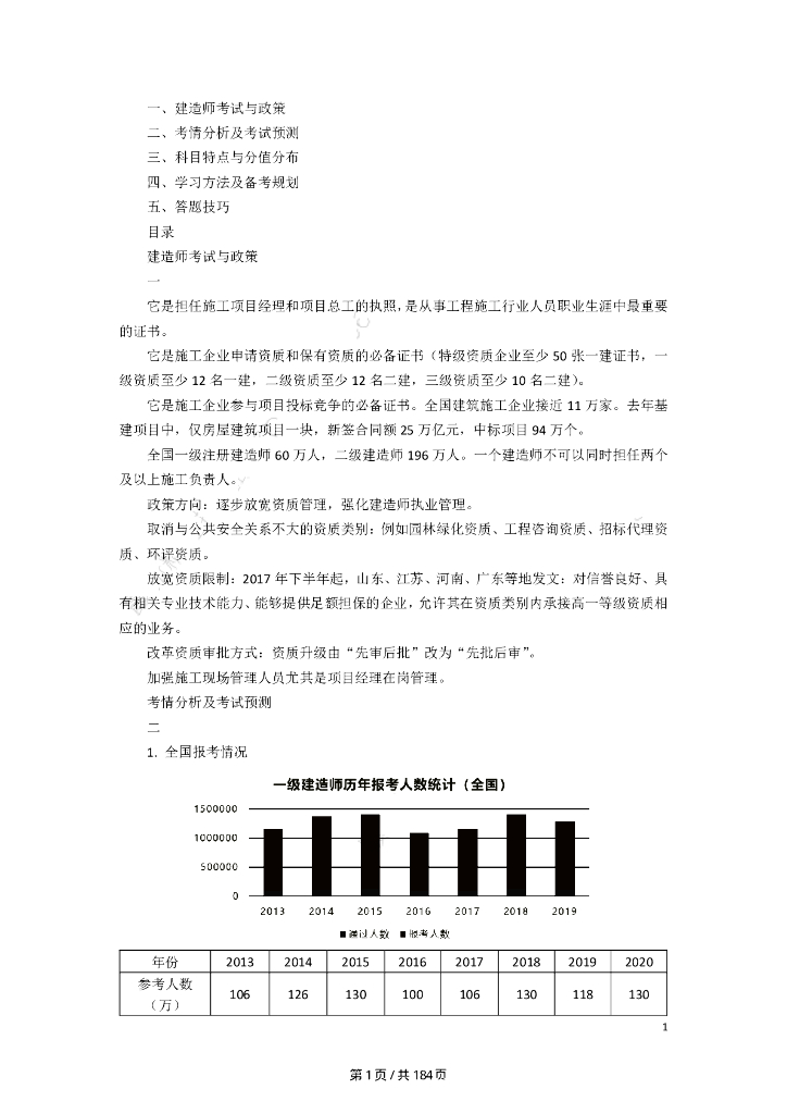 2021一建《法规》精讲合集（PDF+184P)