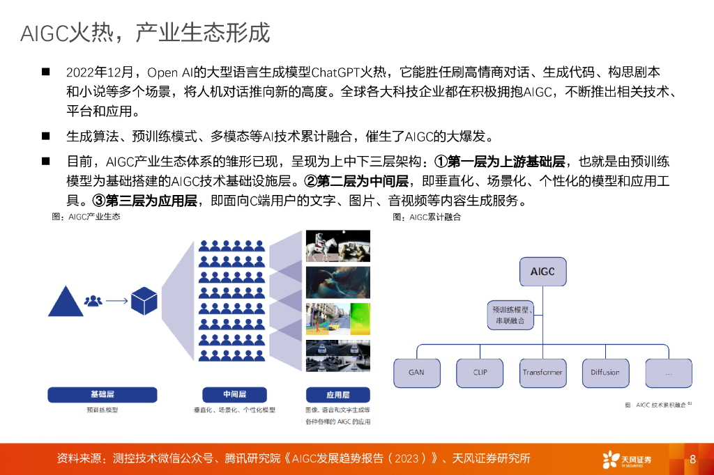 天风证券：通信AI系列之：人工智能之火点燃算力需求，AI服务器迎投资机遇_第8页