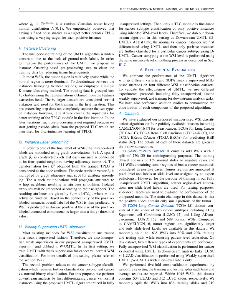 无监督互相转换器学习用于多千兆像素全切片图像分类（英文版）_第6页