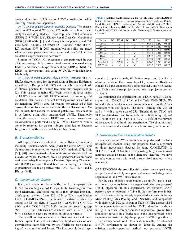 无监督互相转换器学习用于多千兆像素全切片图像分类（英文版）_第7页