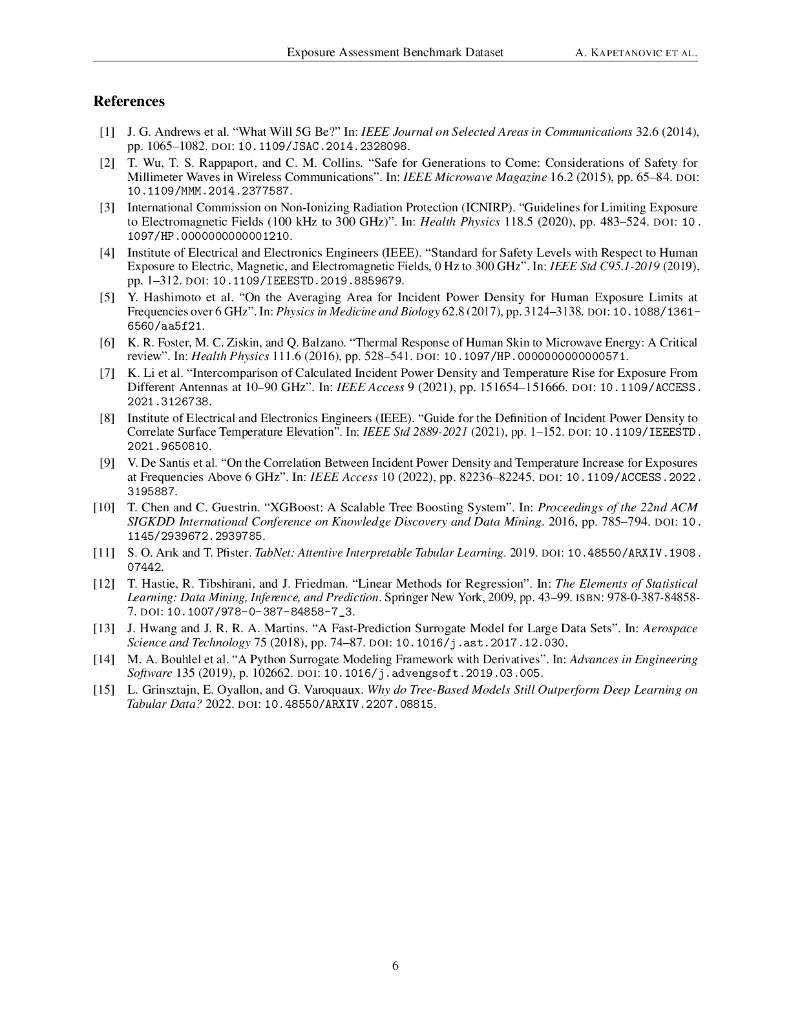 一个标准化质量评估数据集: 10-90 GHz 频率范围内实际源的局部暴露（英文版）_第6页