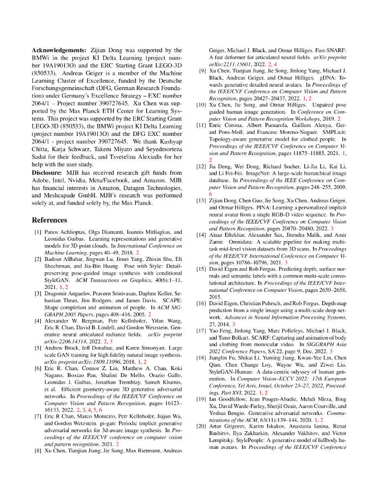 AG3D: 从 2D 图像集合中学习生成 3D 头像（英文版）_第9页