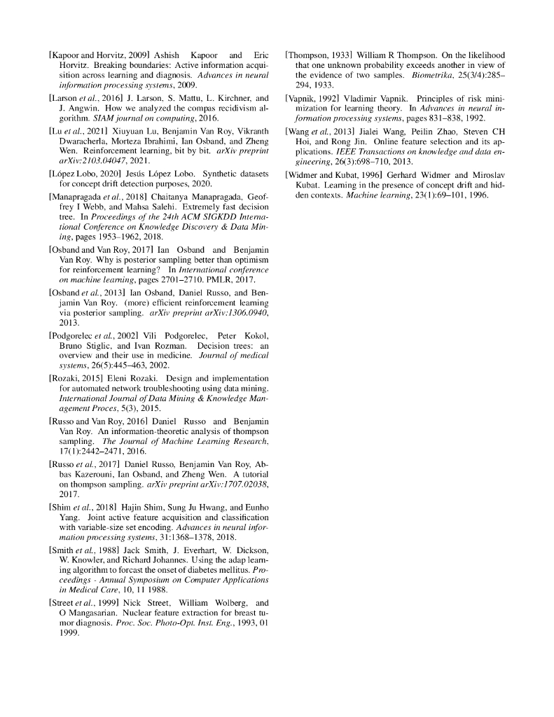 高效在线决策树学习与主动特征获取（英文版）_第9页