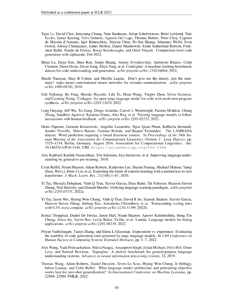 CodeGen2：训练大型语言模型处理编程和自然语言的经验教训（英文版）_第10页