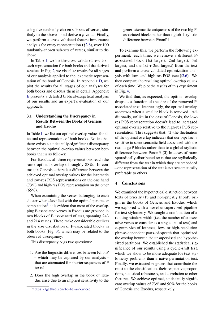 文本分段成分的统计探索：以《创世记》和《出埃及记》中祭司来源为例（英文版）_第6页
