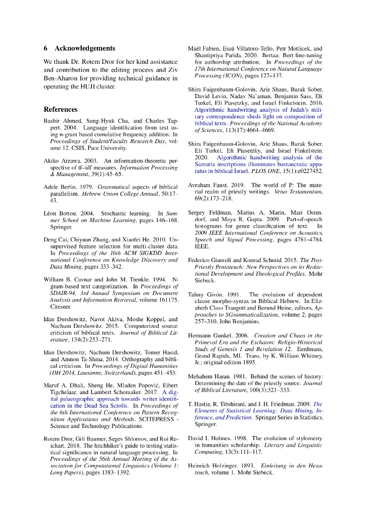 文本分段成分的统计探索：以《创世记》和《出埃及记》中祭司来源为例（英文版）_第9页