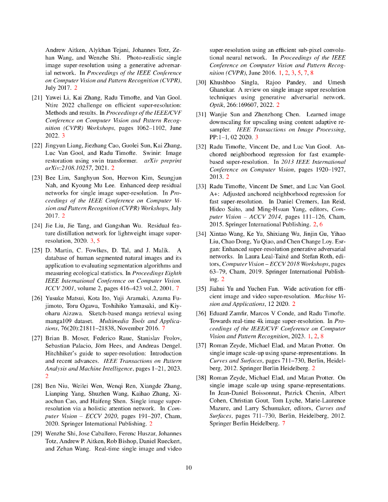 Bicubic++: 超分辨率网络的工业级设计（英文版）_第10页