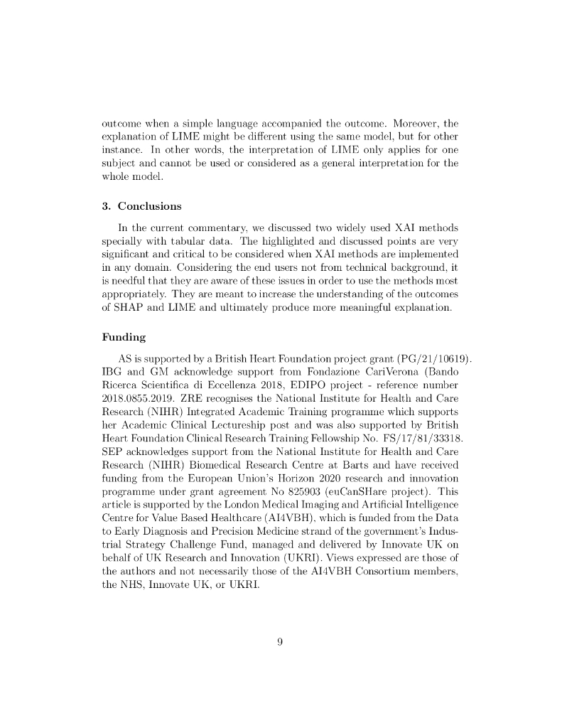 可解释人工智能方法评论：SHAP 和 LIME（英文版）_第9页