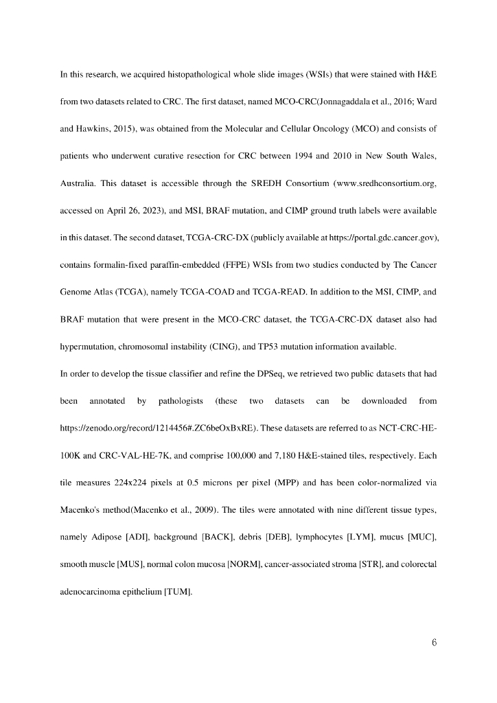 DPSeq: 基于序列器架构的预测癌症生物标志物的新型高效数字病理分类器（英文版）_第6页