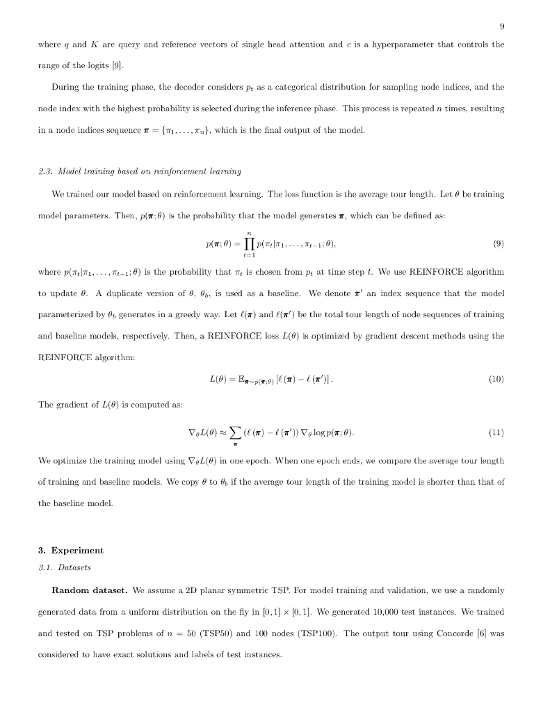 一种轻量级的 CNN-Transformer 模型用于学习旅行商问题（英文版）_第9页