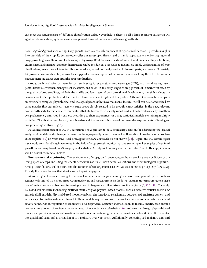 以人工智能推动农业食品系统革命：一项调查（英文版）_第9页