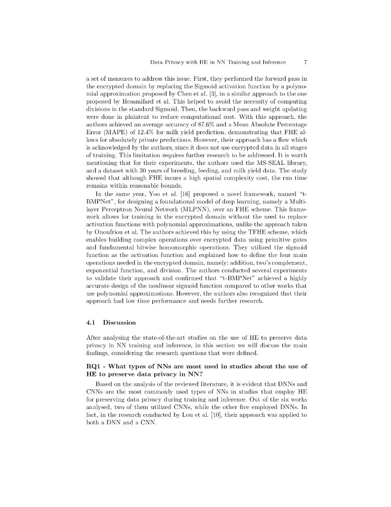 神经网络训练和推理中利用同态加密实现数据隐私保护（英文版）_第7页