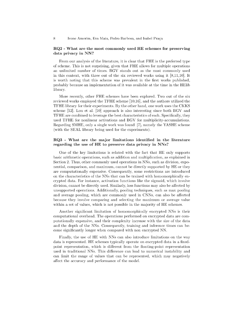 神经网络训练和推理中利用同态加密实现数据隐私保护（英文版）_第8页