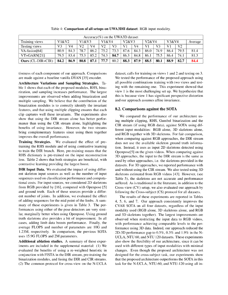 通过对比视图不变表示进行跨视图动作识别（英文版）_第7页