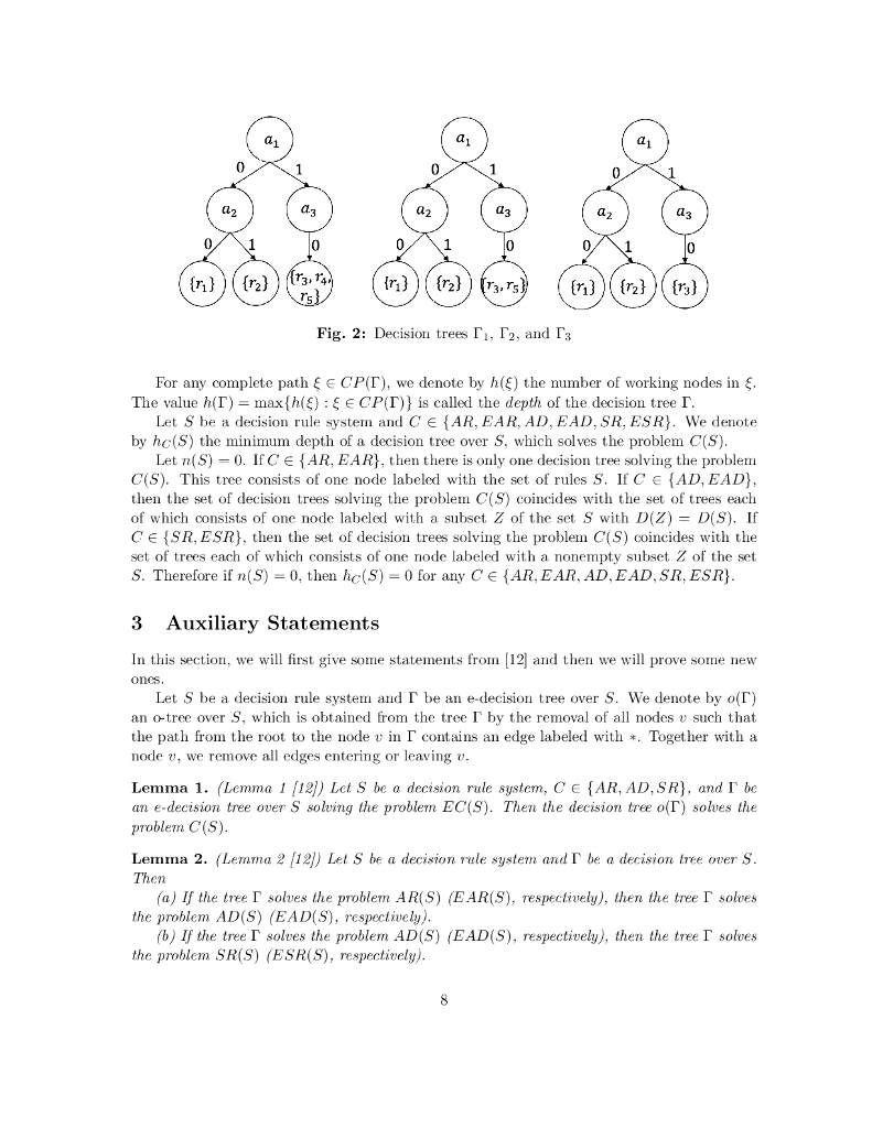 从决策规则系统构建决策树和无环决策图（英文版）_第8页